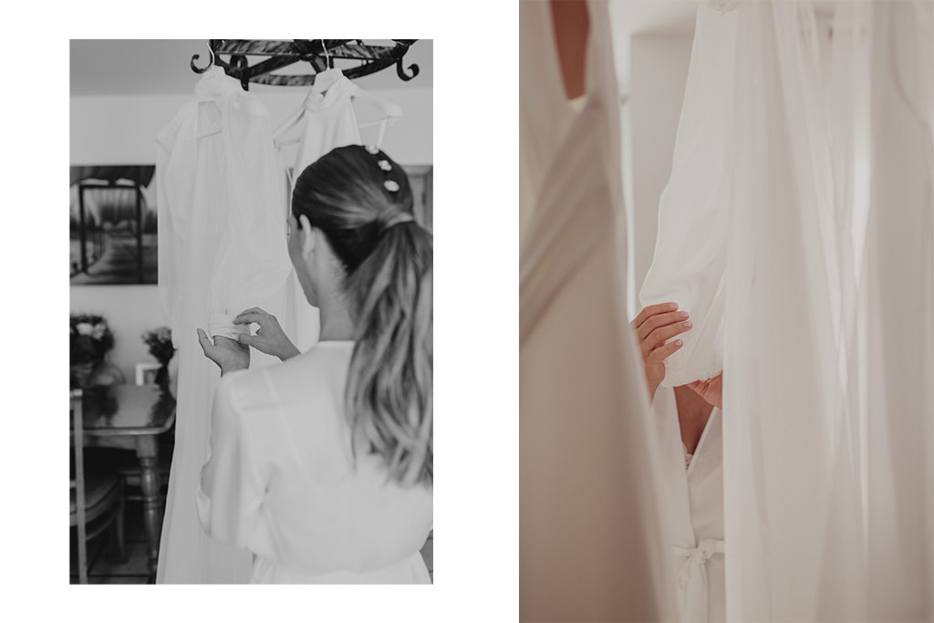 fotografía de boda en Cazorla en las Ruinas de Santa María