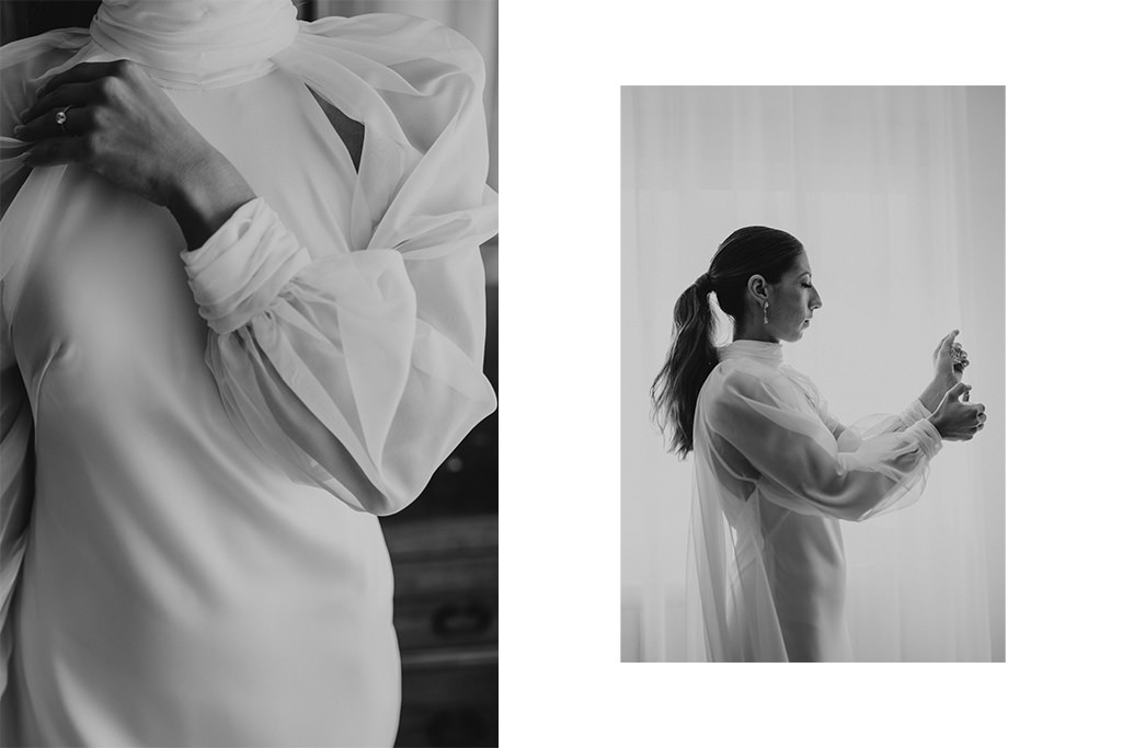 fotografía de boda en Cazorla en las Ruinas de Santa María