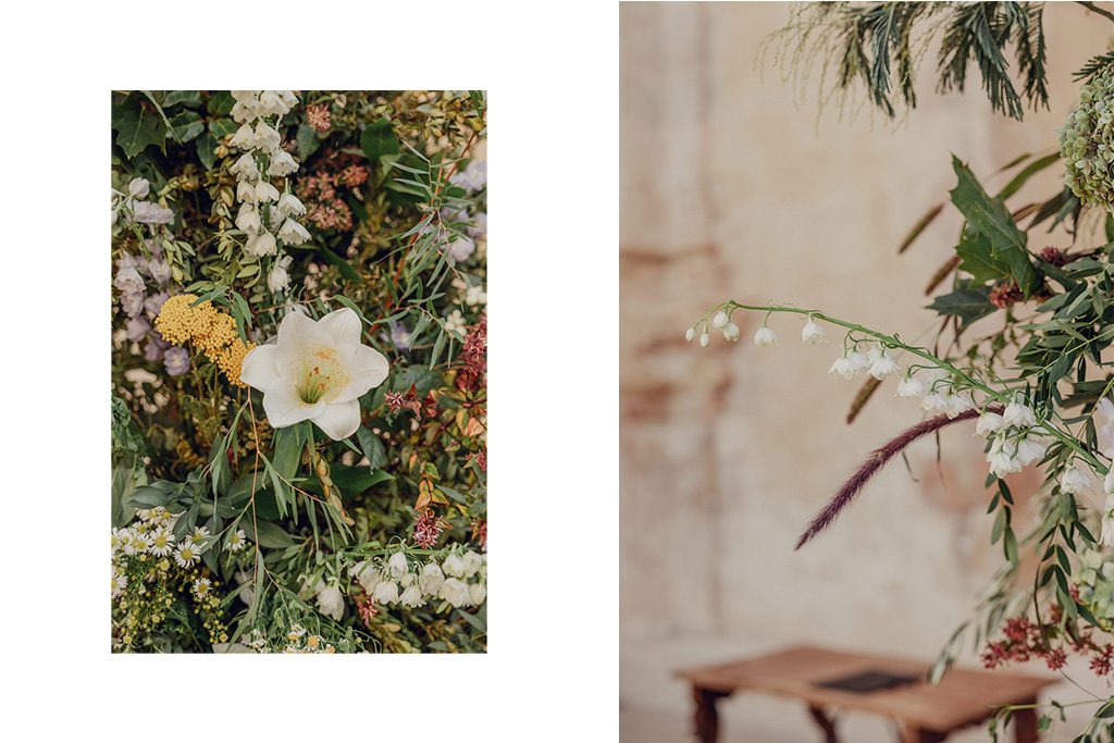 fotografía de boda en Cazorla en las Ruinas de Santa María
