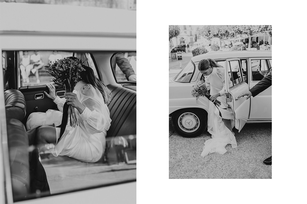 fotografía de boda en Cazorla en las Ruinas de Santa María